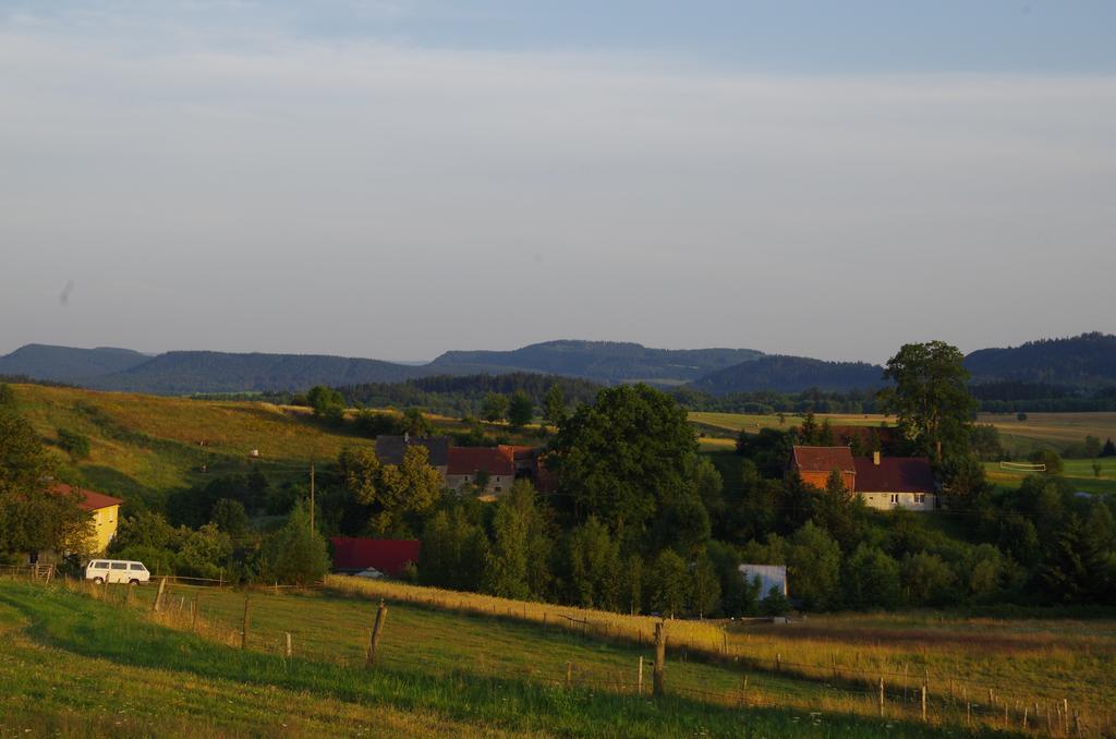 Zagroda Agroturystyczna Wiecha Mieroszow Esterno foto